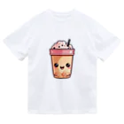 Vasetti_pressのタピオカミルクティー Dry T-Shirt