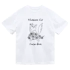 フラメンコキャットのフラメンコキャットCarpe diem（水玉スカート） ドライTシャツ