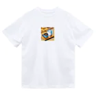 cunissaのドット絵コーヒーと電気ポット Dry T-Shirt