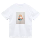 Daruma-Storeの水彩画風アート "Water Art" Dry T-Shirt