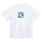 Owlのキュートなフクロウ Dry T-Shirt