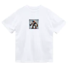 summerのショップのかっこいいロボットのイラストグッズ Dry T-Shirt