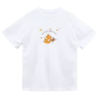 kiki25のおやすみコーギー(良い夢を　ナイトウェア) ドライTシャツ