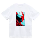 waffle2000の白狼と黒狼 Dry T-Shirt