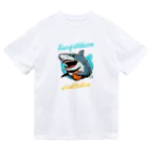 バスケ×動物グッズショップBBの【M.J様特注品】バスケサメシャツ Dry T-Shirt