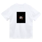 yusaki55maikingのアブストラクトタイポグラフィ Tシャツ Dry T-Shirt