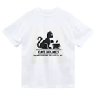  cat Holmesのdaily life at home Dry T-Shirt