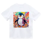 aki7sの笑顔のペンギン ドライTシャツ