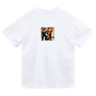 nomad4491のドット絵のダブルベース Dry T-Shirt