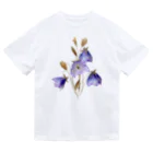 Atelier Petrichor Forestのキキョウ Chinese bellflower Dry T-Shirt