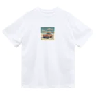 yuki_kmの波の音とともに走る、究極のビーチカー Dry T-Shirt