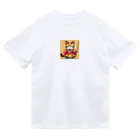 KATSUMINAの戦国武将猫 Dry T-Shirt