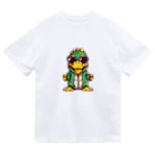 Vasetti_pressのパーカーを着たワニ Dry T-Shirt