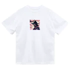 samurai-isの桜とサムライ ドライTシャツ