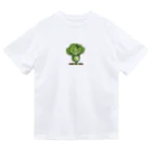 Suzurin’s Creationsの野菜キャラクター レタスのレオ ドライTシャツ