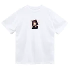 Droショップの猫耳っ娘 ドライTシャツ