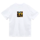 tnakamura31の幾何学模様 イエロー Dry T-Shirt