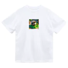 himatoroのマイクラ的なハリネズミ ドライTシャツ