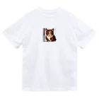 kindonesiaのドット絵のマンチカン Dry T-Shirt