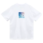 SAKIの落ち葉の可愛いイラスト Dry T-Shirt