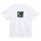 wloop01の可愛い宇宙飛行士 Dry T-Shirt