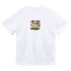 pepe55の札幌ラーメンを愛するロボ Dry T-Shirt