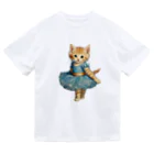 ハッピー・ディライト・ストアのバレリーナの子猫 Dry T-Shirt