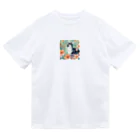 busabusabusaの花と猫 Dry T-Shirt