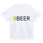 BEERのビール_ロゴ(透過) ドライTシャツ