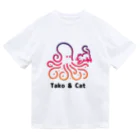 bravoadのタコ & 猫 Dry T-Shirt