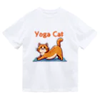 bravoadのヨガで猫のポーズ ドライTシャツ