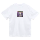 capcat1919のラベンダー猫 Dry T-Shirt