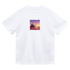 koba777のドット絵ハリネズミ ドライTシャツ