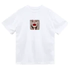 ザウルスSHOPの「キスブランド・エンチャントリップの最新コレクション、あなたの魅力を引き立てるリップマークグッズが登場！」 Dry T-Shirt