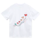 終わらない夢🌈の軽やかに舞うハート🩷 Dry T-Shirt