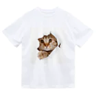 Ryo007の可愛い猫グッズ ドライTシャツ