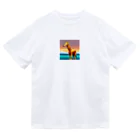 Zep11138のドット絵キリン Dry T-Shirt