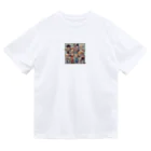 Ancoのグリッドダラー Dry T-Shirt