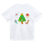 森図鑑の[森図鑑] 海洋生物のクリスマスパーティ ドライTシャツ