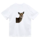 bu_yan0131のひょっこりシカくん Dry T-Shirt