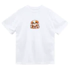 mitsu5872のわんぱく子犬とやさしいママ Dry T-Shirt