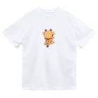 ゆづるの首を使わないキリン ドライTシャツ