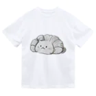 姫とすずり。のクロワッサンねこ ドライTシャツ