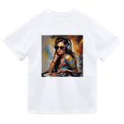 Olivi　StyleのDJ 女性イラスト Dry T-Shirt