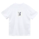 ブサカワ二頭身アニマルくんのブサカワ二頭身アニマル(背景無) Dry T-Shirt