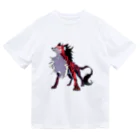 SCL_UMA_Crew_ProjectのデジタルUMA：ジェヴォーダンの獣 Beast of gevaudan Dry T-Shirt