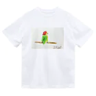 Creator_Dad-crocodileのカラフル　オウム ドライTシャツ