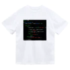 Todaiのプログラミングコード ドライTシャツ