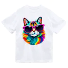 629_CAT_ARTのグラカラキャット2 Dry T-Shirt