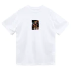 GoldCatの猫ボクサー Dry T-Shirt